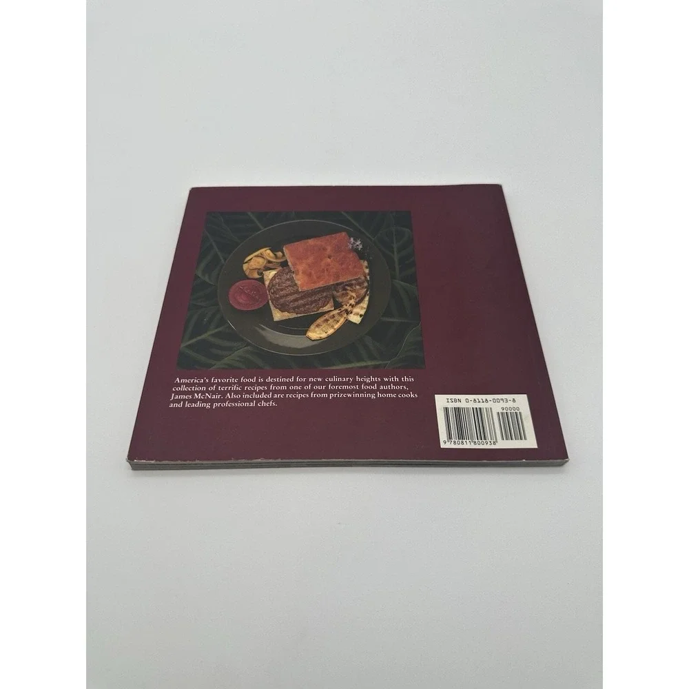James McNair's Burgers‎ Cookbook 1992 Basics Standard Chef Chicken Bean Calypso